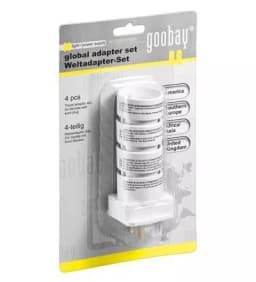 Set 4 adaptoare calatorii Goobay 2