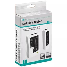 Tester retea RJ11 RJ12 RJ45 ISDN CAT5 CAT6 Goobay 2