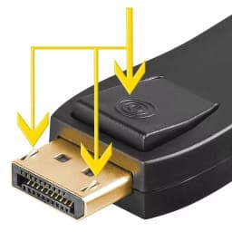 Adaptor DisplayPort la HDMI mama Goobay 3