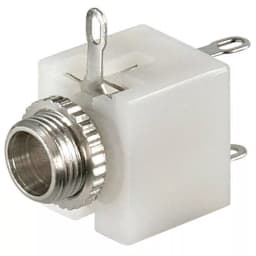 Mufa Jack audio 3.5 mm mono mama din plastic panou Goobay 1