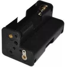 Suport baterii AA pentru 3buc cu contacte pentru lipire 1