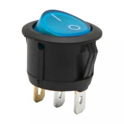 Interupator basculant 1 circuit 3 pini ON-OFF 6A-250V albastru 1