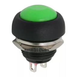 Buton 1 circuit 1A 250V OFF-(ON) verde fara retinere 1