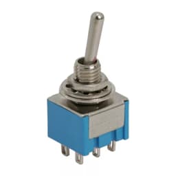 Comutator cu brat 2 circuit 3A 250V ON-ON cu retinere 1
