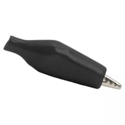 Clema crocodil mini 28mm 5A negru 1