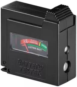 Tester baterii cu display analogic pentru AAA AA C D 9V si N Goobay 1