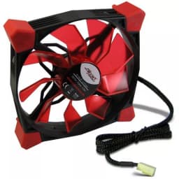 Ventilator Inter-tech cobanitrox xtended N-120-Red LED 120mm 12V 1