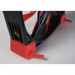 Ventilator Inter-tech cobanitrox xtended N-120-Red LED 120mm 12V 3