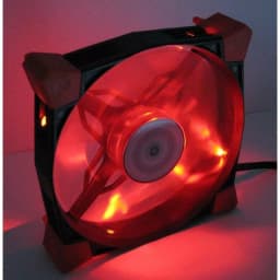 Ventilator Inter-tech cobanitrox xtended N-120-Red LED 120mm 12V 2