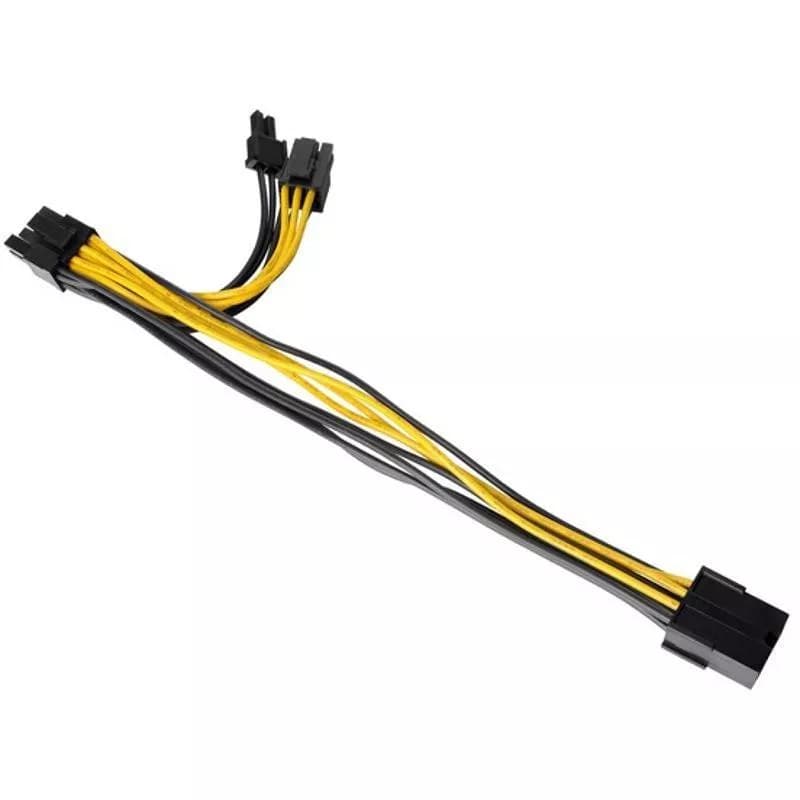 Cablu adaptor 8 pini CPU la dual 6+2 pini PCI-e spliter Thermaltake