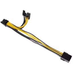 Cablu adaptor 8 pini CPU la dual 6+2 pini PCI-e spliter Thermaltake 1
