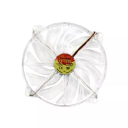 Ventilator 200mm blue LED silent fan 12V 3