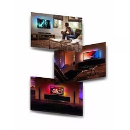 Banda LED RGB backlight ambiental iluminare TV Cabletech 2
