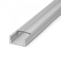 Profil U din aluminiu pentru benzi LED 2000x17x8mm Phenom 2