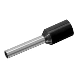 Varf terminal cablu 1.5 mm 10mm negru 1