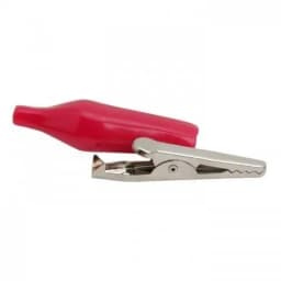 Crocodil clips 32mm rosu Goobay 2