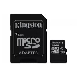 MicroSD Card 32GB Clasa 4 cu SDHC adaptor Kingston 1