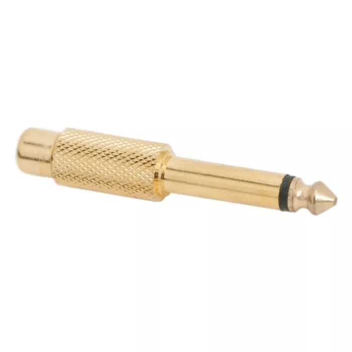 Adaptor RCA mama la 6.35 JACK mono tata aurit