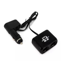 Priza dubla pentru bricheta auto cu cablu +USB 1A Carguard 1