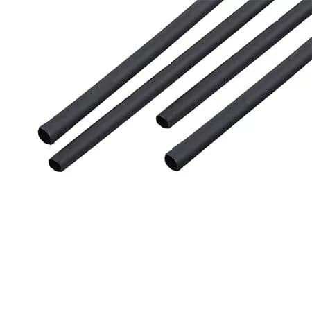 Tub termocontractant 10mm 0.5m/ 5mm negru Kemot