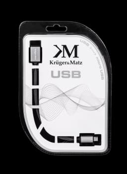 Prelungitor USB la micro USB 0.2m Profesional Kruger&Matz 2