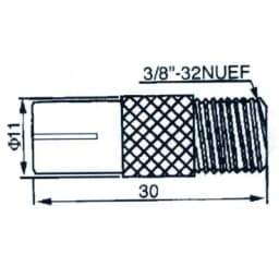 Adaptor tv mama la F mama cupru Cabletech ZLA0601 2