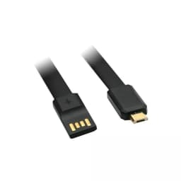 Cablu de incarcare USB My-Trim Micro USB Negru 1.2m 1