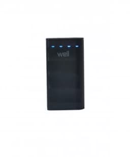 Acumulator USB portabil powerbank 4000mAh 1A negru Well 2