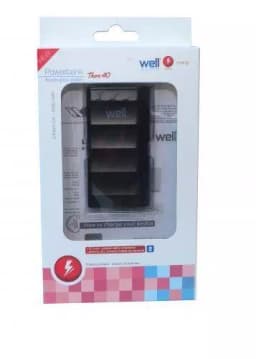 Acumulator USB portabil powerbank 4000mAh 1A negru Well 3