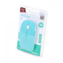 Mouse wireless USB 1000dpi albastru Omega 2