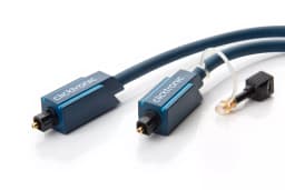 Cablu optic Toslink - Toslink plus adaptor 3.5 mm 15m Clicktronic 1