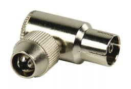 Conector coaxial profesional mama cotit Valueline 1
