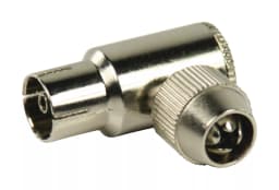 Conector coaxial profesional mama cotit Valueline 2