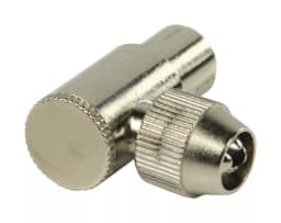 Conector coaxial profesional mama cotit Valueline 4