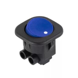 Intrerupator ON-OFF RS101 albastru 3A 230V 1 contact cu retinere 1