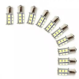 LED de frana STOP+FRANA BA15D 12V 5W 290lm 18LED Carguard 1