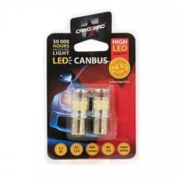 LED de frana Canbus BA15S 12V 3.5W 400lm 6000K set 2buc CAN122 Carguard 4