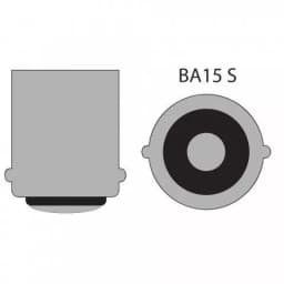LED de frana Canbus BA15S 12V 3.5W 400lm 6000K set 2buc CAN122 Carguard 3