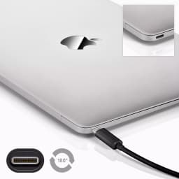 Cablu USB Type C 3.1 tata - USB 3.0 A tata 1m Goobay 3