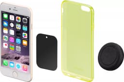 Suport telefon universal magnet in grila ventilatie auto Goobay 2