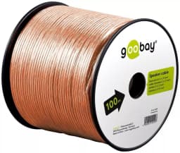 Cablu boxe 2x1.5mm transparent CCA Goobay 15019 2