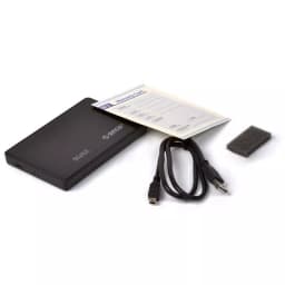 Rack 2588US Black USB 2.0 Tool Free 2.5" SATA External Enclosure Orico 2