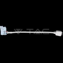 Conector banda LED 3528 flexibil RGB cu pini V-TAC 3