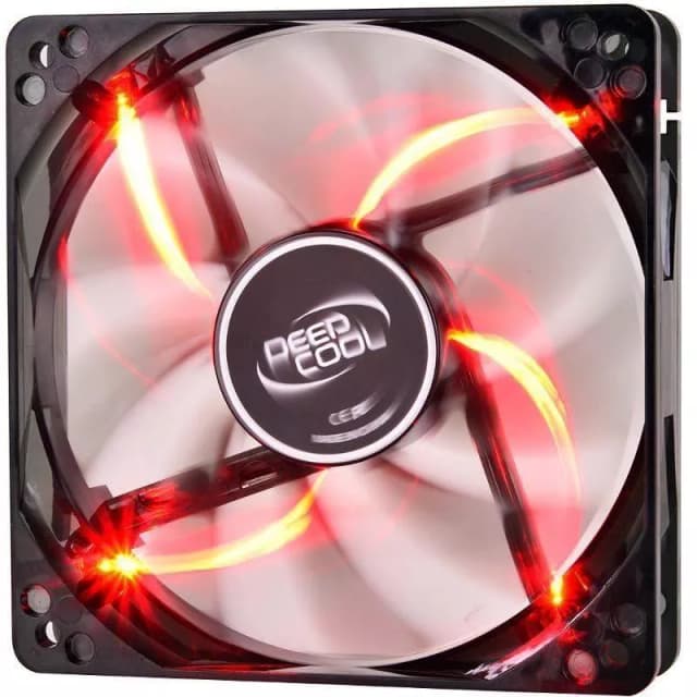 Ventilator Deepcool Wind Blade 120mm 1300RPM iluminare rosie DP-WINDB-RD