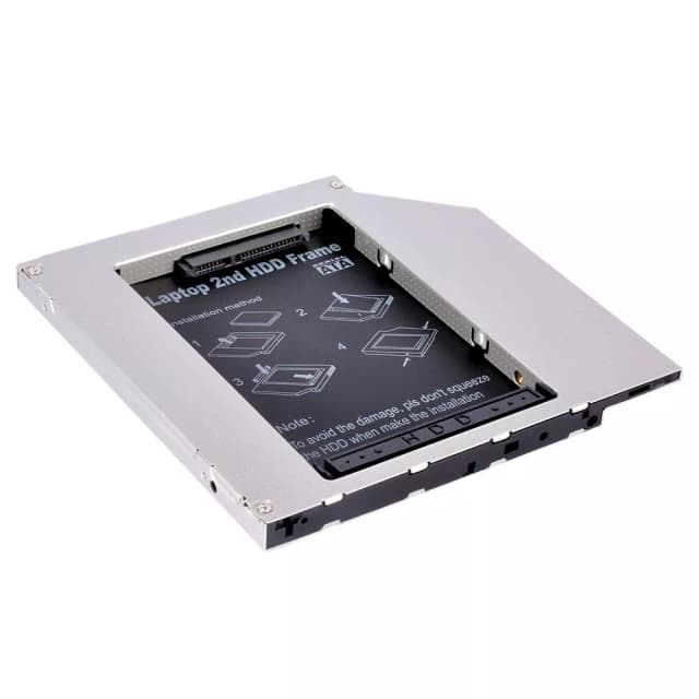 SSD HDD CADDY SATA2 9.5mm Cadru de montare pe unitatea hard disk de 2.5 inch