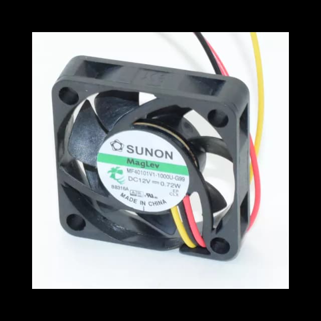Ventilator DC axial 12VDC 40x40x10mm 7000rot./min 13.52m3/h 27.3dBA Vapo SUNON MF40101V1-1000U-G99