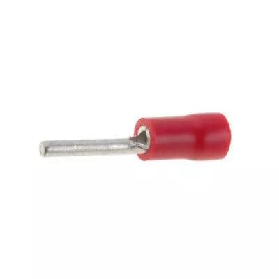 Terminal papuc cu pin din sarma 1.9mm 0.5/1.5mm2 crimpat izolata rosu NINIGI ST-070/R