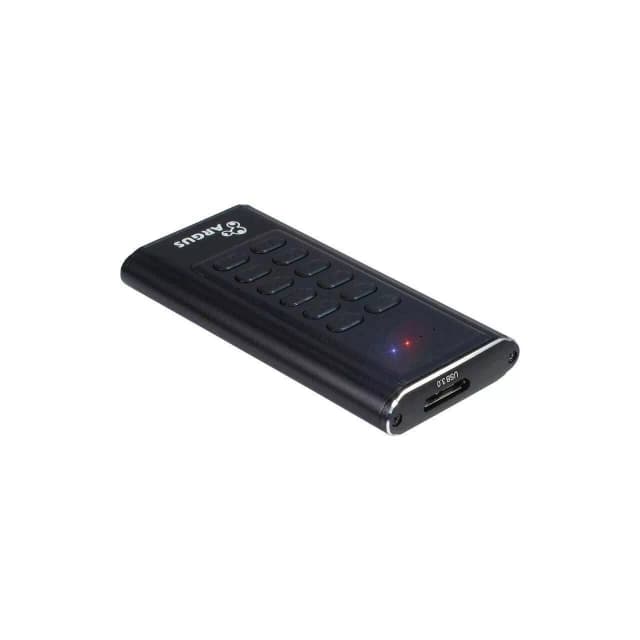 Rack HDD Inter-Tech Argus Data Protector GD-MSLK01 cu criptare USB 3.0 2.5inch negru