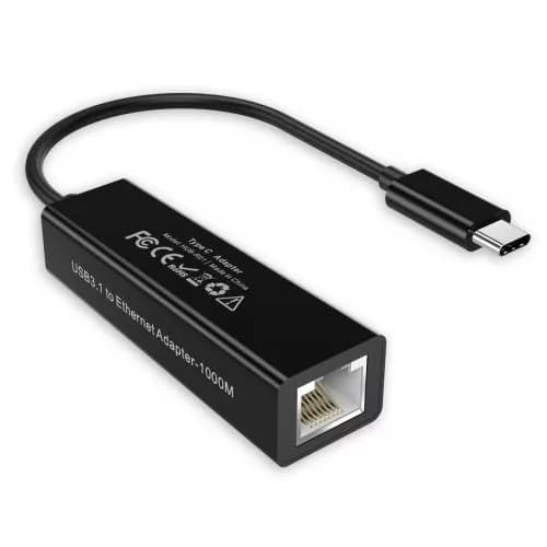 Cablu adaptor USB Type Type C tata - RJ45 mama retea Gigabit Choetech R01