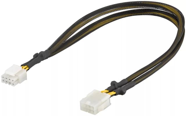 Cablu de extensie alimentare placa de baza 8 pini EPS tata-mama 0.44m Goobay